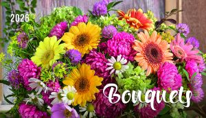 Настолна пирамидка 12-листова, 2026, Bouquets