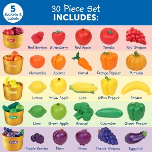 Learning Resources Комплект за сортиране и броене Фермерски пазар