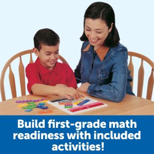 Learning Resources Плочки с дроби, цветни, 54 части