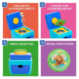 Learning Resources Комплект за правене на 3D стикери