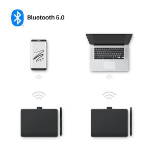 Графичен таблет Huion Inspiroy Frego L310, с писалка, 5080 LPI, Bluetooth