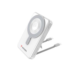 Външна батерия Verbatim Charge'n'Go, с дисплей, 10000 mAh, сребриста