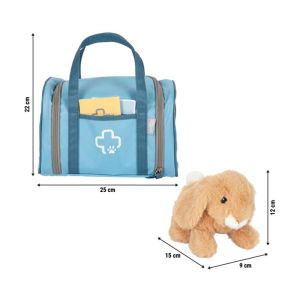Small Foot Ветеринарна чанта, с медицинско оборудване и зайче