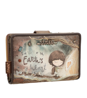 Портфейл Anekke Core, 14x10x3 cm