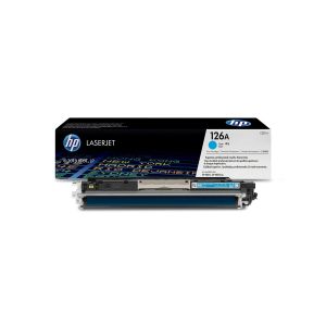 Оригинална тонер касета HP CP1025, 126A, 1000 страници/5%, Cyan