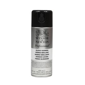 Спрей-лак за акрилни и маслени бои, лъскав, 400 ml