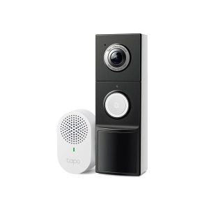 Видео звънец Tp-Link Tapo D235, Смарт, 5MP, IR, Wi-Fi, IP66