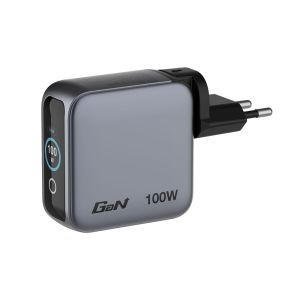 Зарядно устройство Verbatim Mini, GaN, 100 W