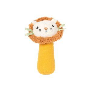 Small Foot Бебешка дрънкалка Лъвче, текстилна