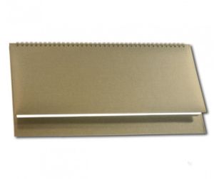 Настолен календар-бележник Light, ЗЛАТИСТ