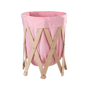 Кош за играчки WOODBA - розов
