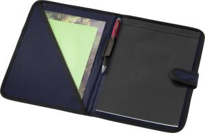 Папка А4 с блок листа, тсиня