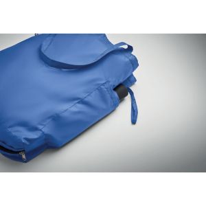 Комплект чанта за пазар и чадър, син