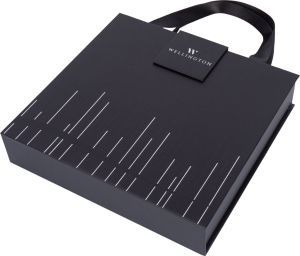 Комплект бележник А5 с химикалка Wellington Oxford, ЧЕРЕН