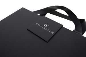 Комплект бележник А5 с химикалка Wellington Oxford, ЧЕРЕН