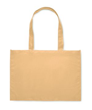 Чанта за пазар с дълги дръжки, бежова