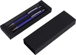 Комплект Oslo, химикалка и автоматичен молив, СИН