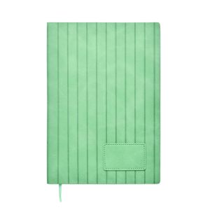 Бележник Tintray А5, 80л, PU корица, МЕНТА