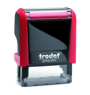 Печат Trodat 4911, 14x38mm, правоъгълен, черен