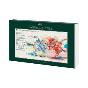 Faber-Castell Метална кутия Art & Graphic, за 36 молива