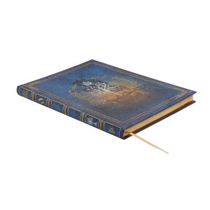 Paperblanks Тефтер The Crown Reclaimed, Ultra, широки редове, твърда корица, 72 листа
