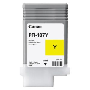 Оригинален патрон Canon PFI-107, 130ml, Yellow