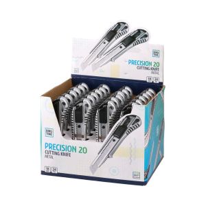 Макетен нож Biro Time Precision, метален, 18 mm