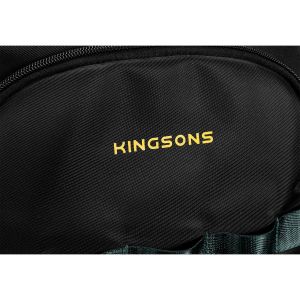 Раница Kingsons Flow, ученическа, черна