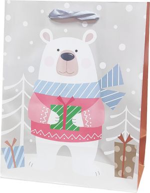 Подаръчна торбичка XMAS M, 71220, 17.8x22.9x9.8cm