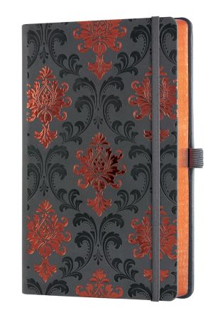 Бележник Castelli C&G, 9x14cm, лин, Baroque Copper