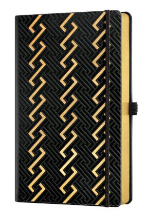 Бележник Castelli C&G, 9x14cm, лин, Roman Gold