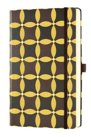 Бележник Castelli Oro, 9x14cm, бели л., Corianders
