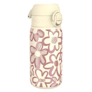 Термо бутилка за вода Ion8 Print, метална, 320ml, Flower