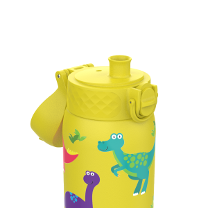 Термо бутилка за вода Ion8 Print, метална,320ml,Dinosaurs