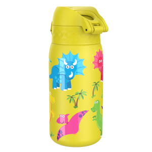 Термо бутилка за вода Ion8 Print, метална,320ml,Dinosaurs