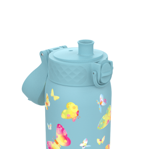 Термо бутилка за вода Ion8 Print, метална, 320ml, Butterfly
