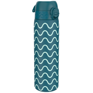 Термо бутилка за вода Ion8 Print, метална,500ml, Waves