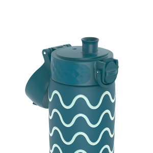 Термо бутилка за вода Ion8 Print, метална,500ml, Waves