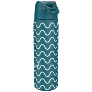 Термо бутилка за вода Ion8 Print, метална,500ml, Waves