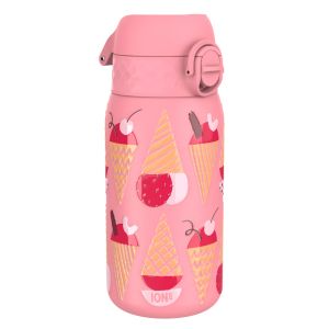 Термо бутилка за вода Ion8 Print, метална, 320ml, СЛАДОЛЕД