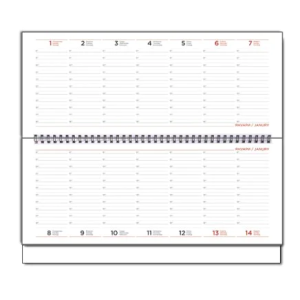 Настолен календар-бележник Nuvola, син