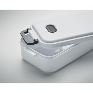 Пластмасова кутия за обяд, 800 ml, бяла