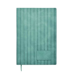 Бележник Tintray А5, 80л, PU корица, ПЕТРОЛ