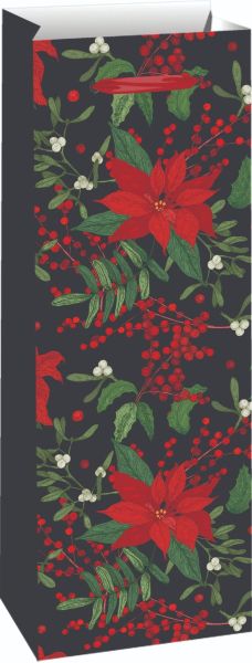 Подаръчна торбичка XMAS Bottle Deluxe 75152,13x36x8 cm