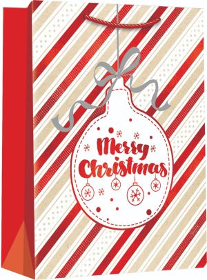 Подаръчна торбичка XMAS Deluxe M,18x23x10 cm