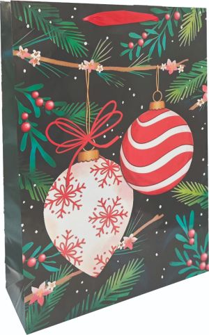 Подаръчна торбичка XMAS Jumbo, 33x45.7x 10.2cm
