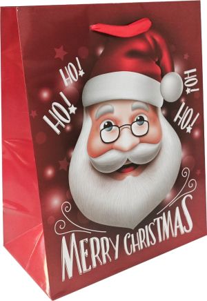 Подаръчна торбичка XMAS M, 71228, 17.8x22.9x9.8cm