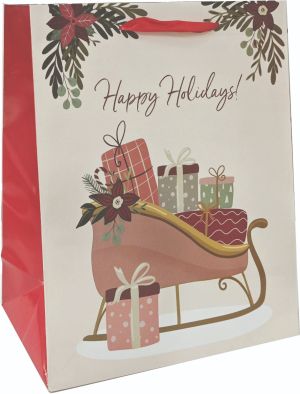 Подаръчна торбичка XMAS Large, 26x32x12 cm, 71843