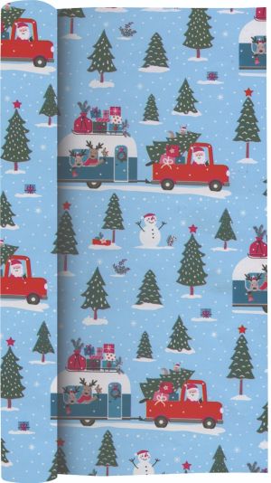 Опаковъчна хартия Creative, 200x70cm, XMAS Kids