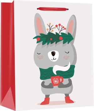 Подаръчна торбичка XMAS M, 71220, 17.8x22.9x9.8cm